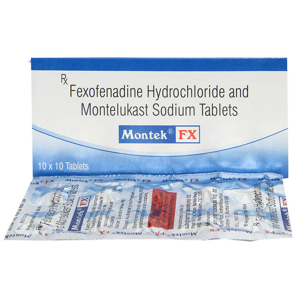 Montek FX Tablet 10's, Pack of 10 TABLETS Montek FX Tablet 10's, Pack of 10 TABLETS