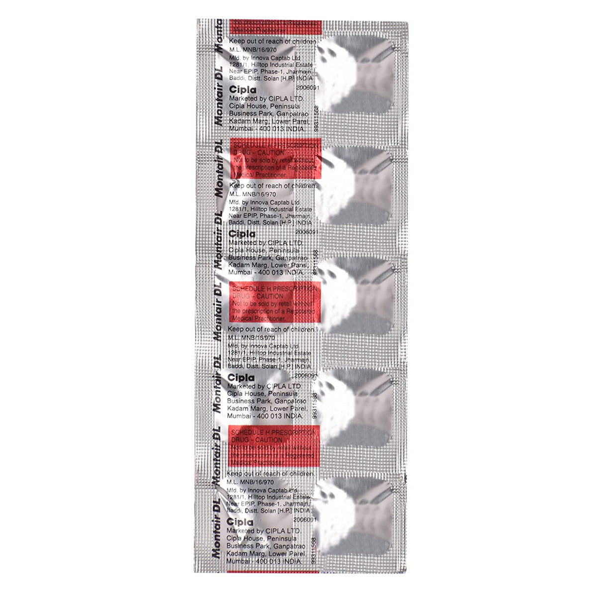 Montair DL Tablet 10's, Pack of 10 TabletS Montair DL Tablet 10's, Pack of 10 TabletS
