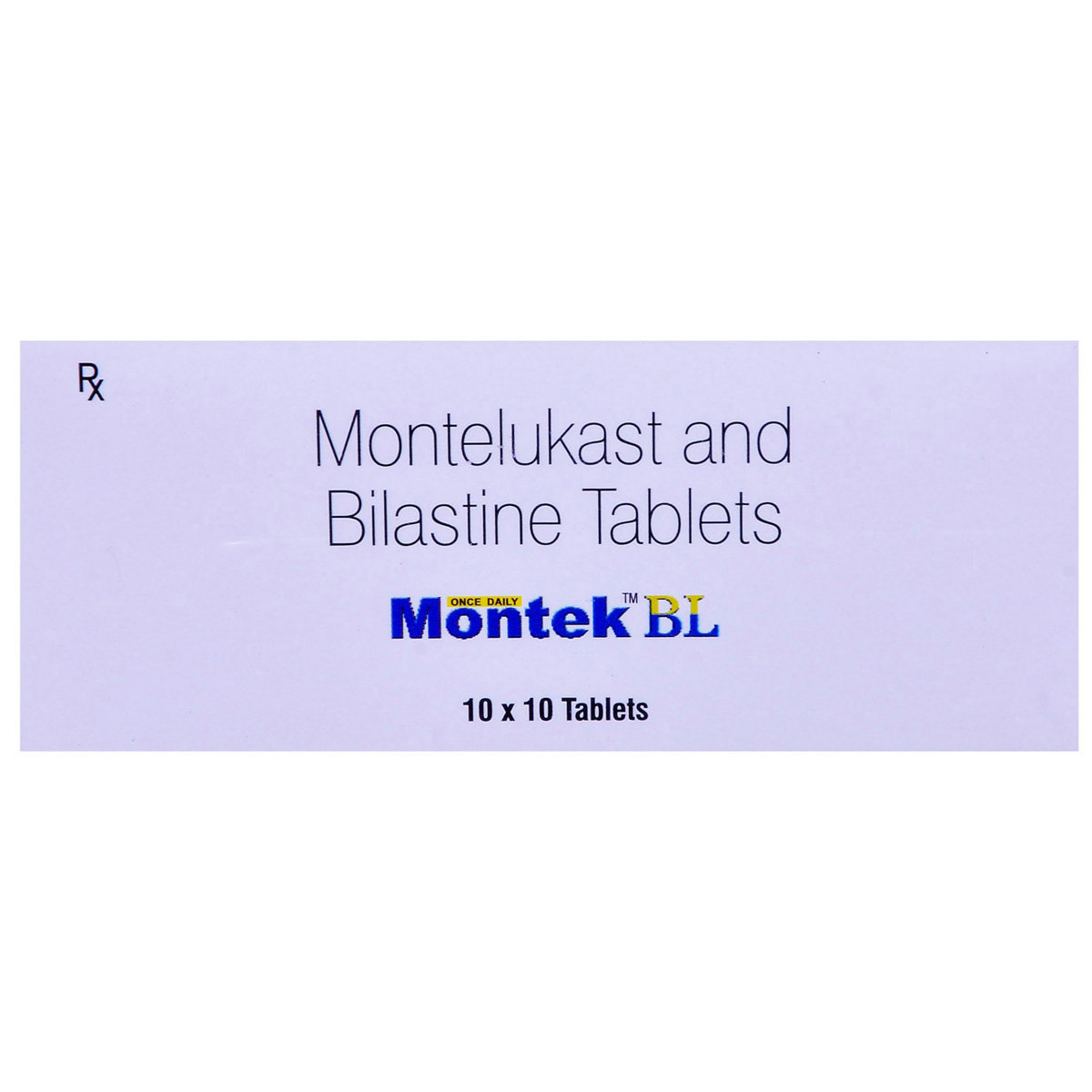 Montek BL Tablet 10's, Pack of 10 TABLETS Montek BL Tablet 10's, Pack of 10 TABLETS