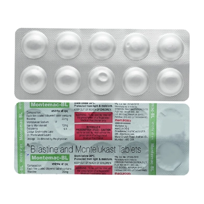 Montemac BL Tablet 10's, Pack of 10 TABLETS