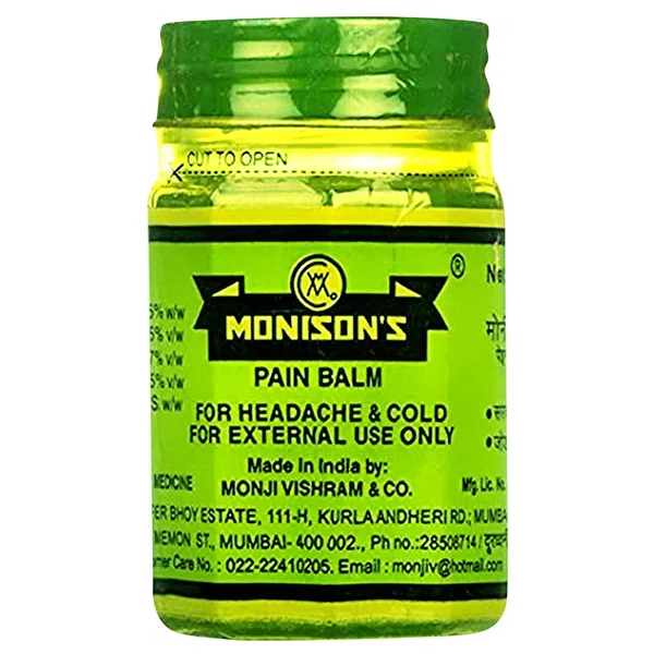 Monisons Pain Balm, 10 gm, Pack of 1