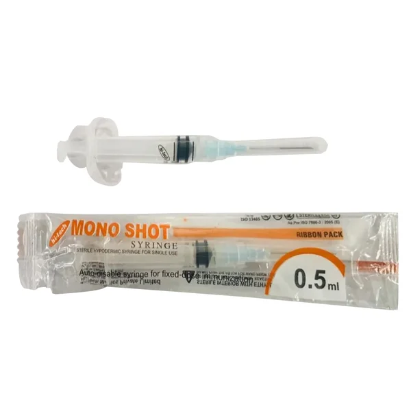 Mono Shot Auto-Disable Syringe 0.5Ml (Hi-Tech)