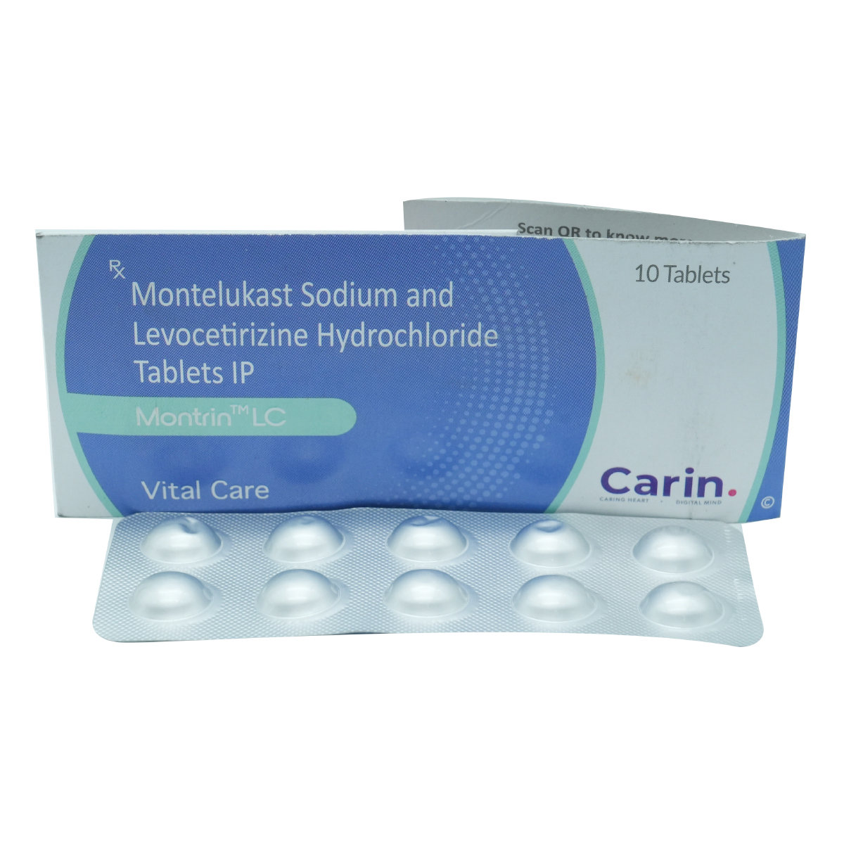 Montrin LC Tablet 10's, Pack of 10 TabletS Montrin LC Tablet 10's, Pack of 10 TabletS