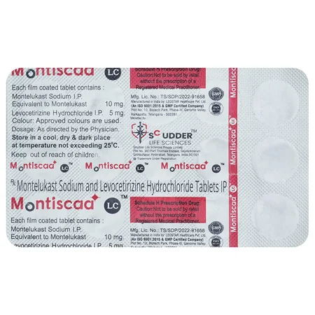 Montiscaa LC Tablet 15's