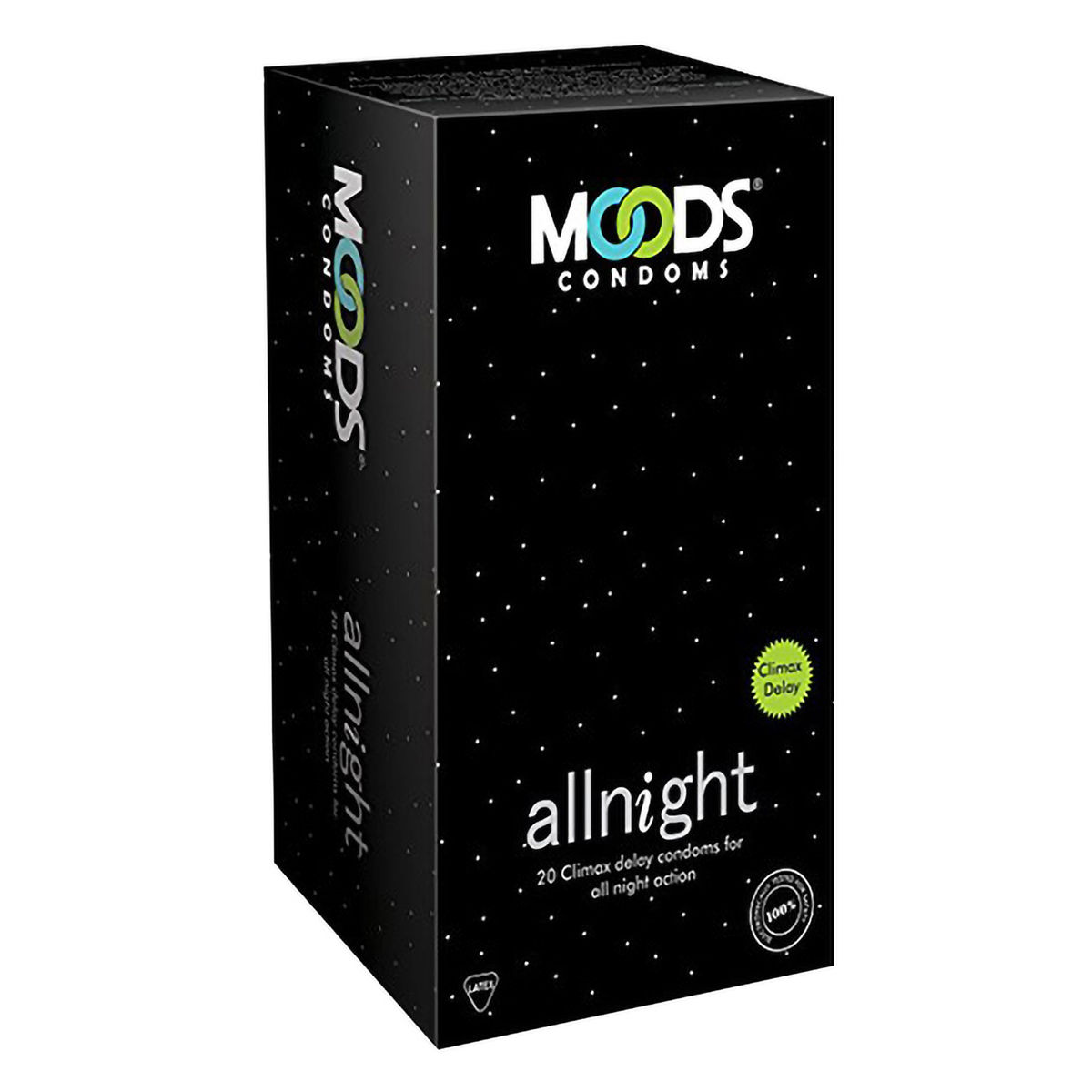 Buy Moods Allnight Condoms, 20 Count Online