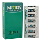 Moods Dotted Condoms, 12 Count, Pack of 1