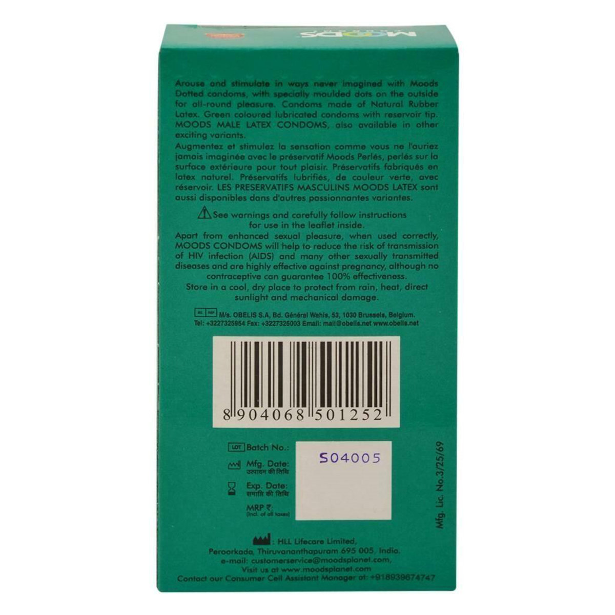 Moods Dotted Condoms, 12 Count, Pack of 1 Moods Dotted Condoms, 12 Count, Pack of 1