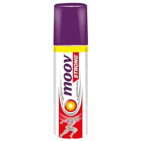 Moov Strong Diclofenac Spray, 80 gm