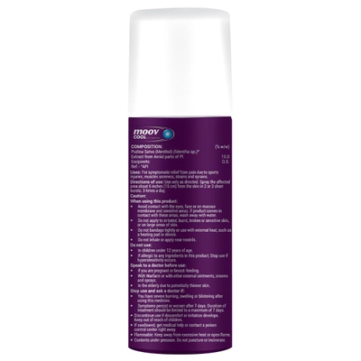 Moov Cool Therapy Spray, 35 gm, Pack of 1