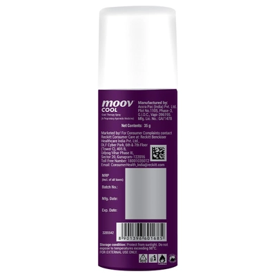 Moov Cool Therapy Spray, 35 gm, Pack of 1