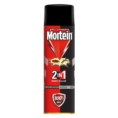 Mortein 2 In 1 Insect Killer Spray, 200 ml, Pack of 1