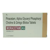 Moracetam AG Tablet 10's, Pack of 10 TABLETS
