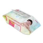 Morisons Soft Baby Wipes, 80 Count, Pack of 1
