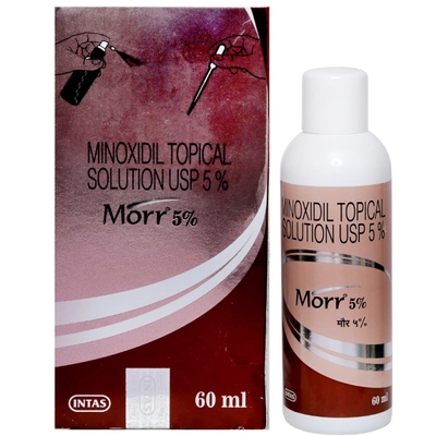 Morr 5% Topical Solution 60 ml, Pack of 1 SOLUTION