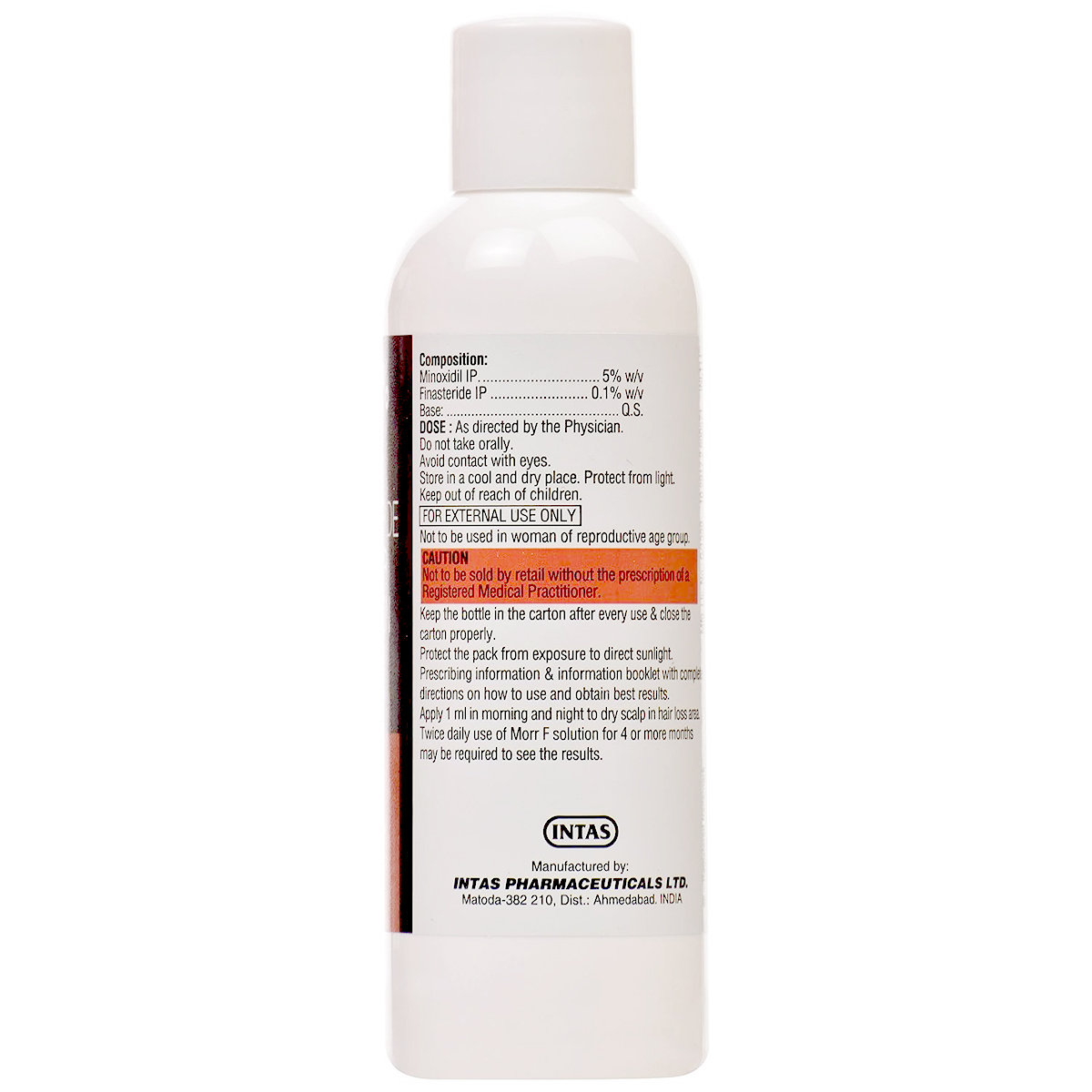 Morr F 5% Topical Solution 60 ml, Pack of 1 SOLUTION Morr F 5% Topical Solution 60 ml, Pack of 1 SOLUTION