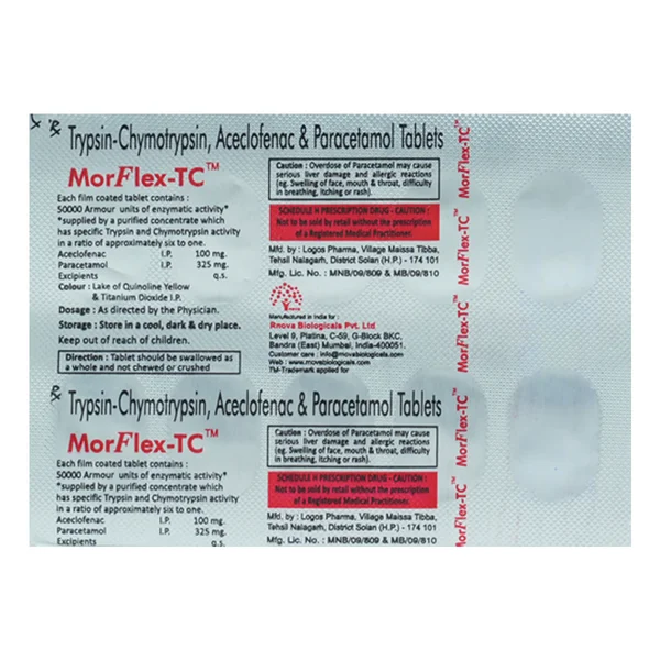 Morflex-TC Tablet 10's