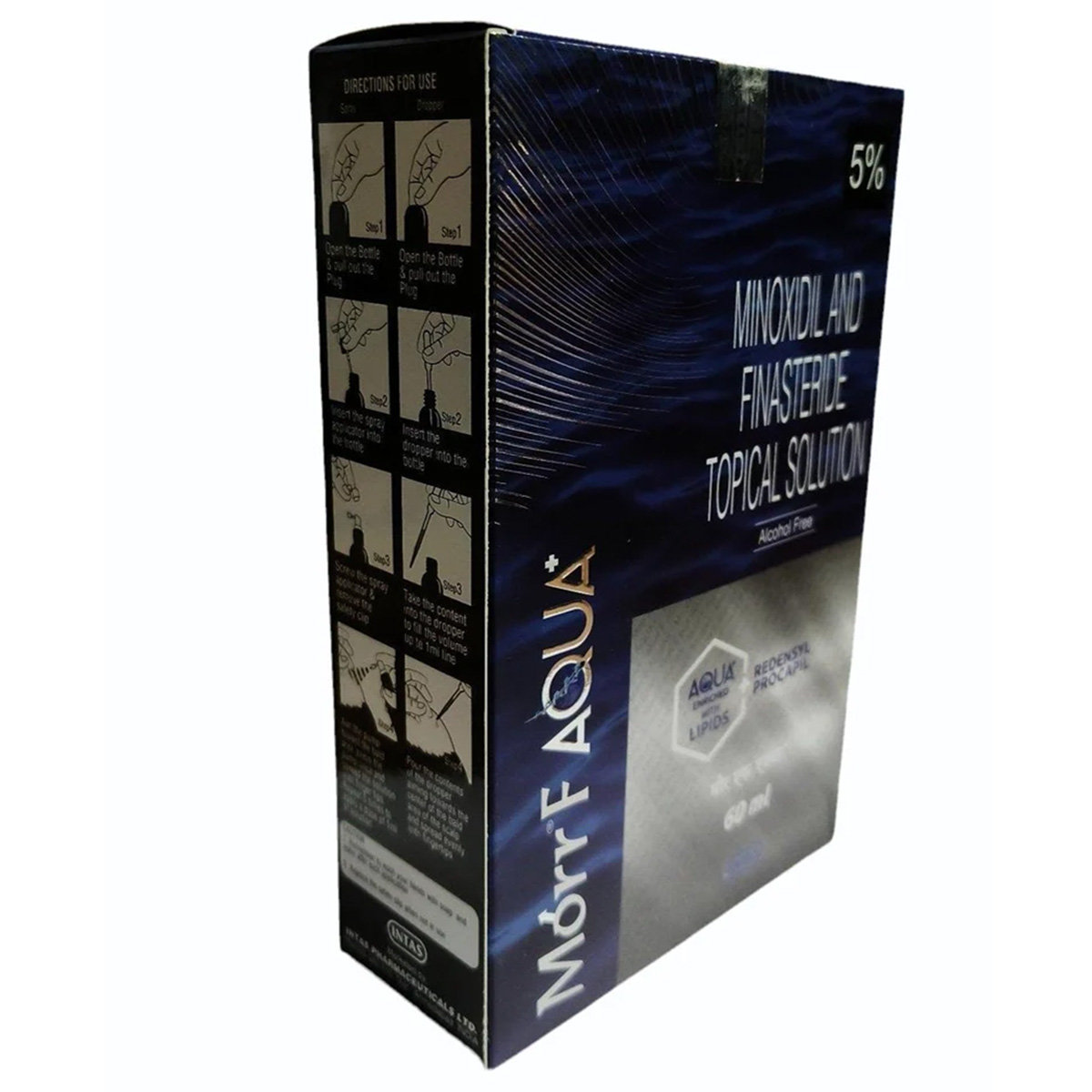 Morr F Aqua+ 5% Topical Solution 60 ml, Pack of 1 SOLUTION Morr F Aqua+ 5% Topical Solution 60 ml, Pack of 1 SOLUTION