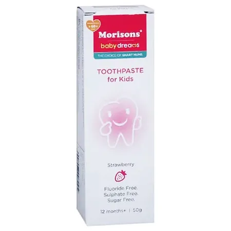 Morisons Strawberry Kids Toothpaste, 50 gm