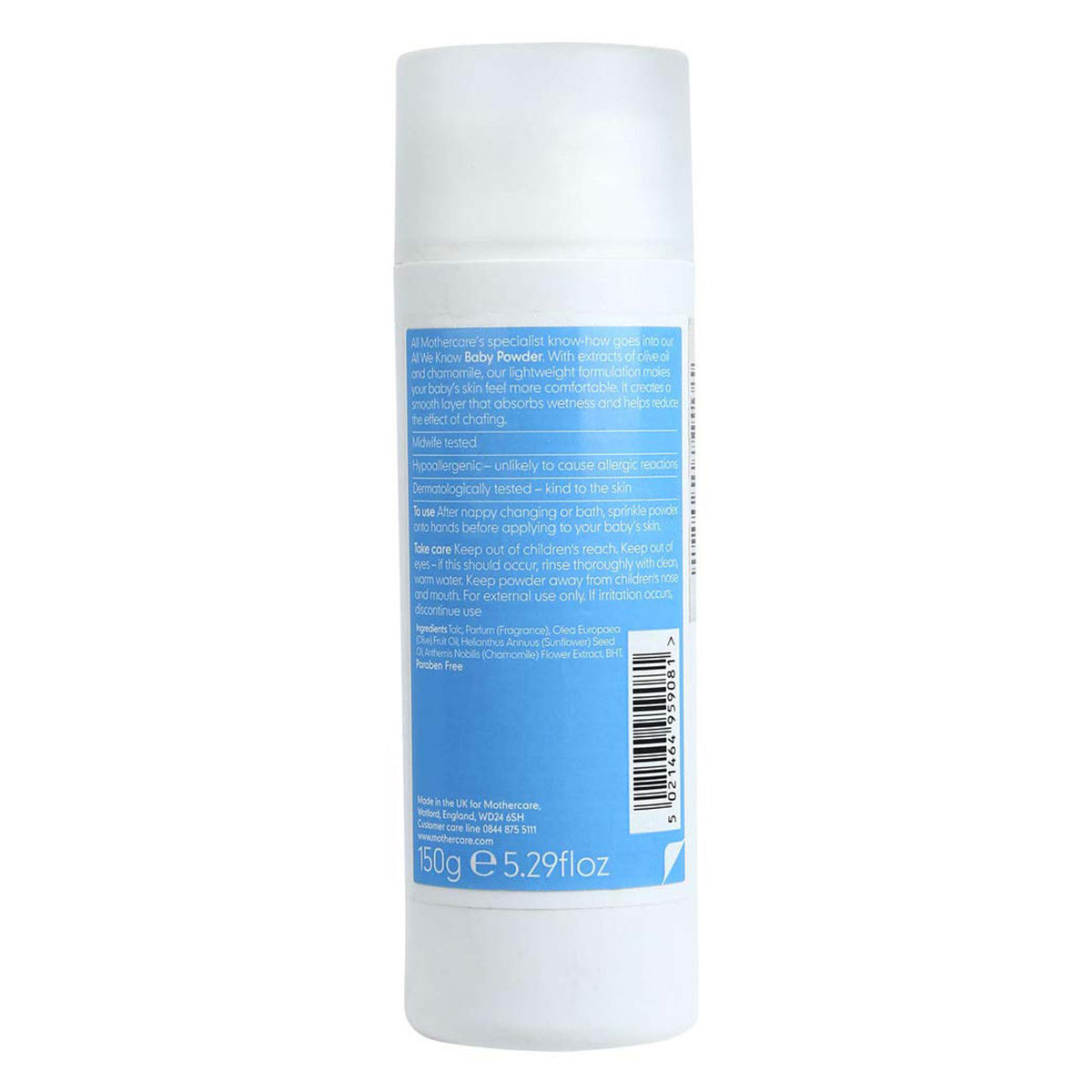 Mothercare All We Know Baby Powder, 150 gm Price, Uses, Side Effects ...