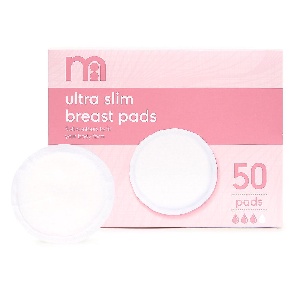 Buy Mothercare Ultra Slim Breast Pads, 50 Count Online
