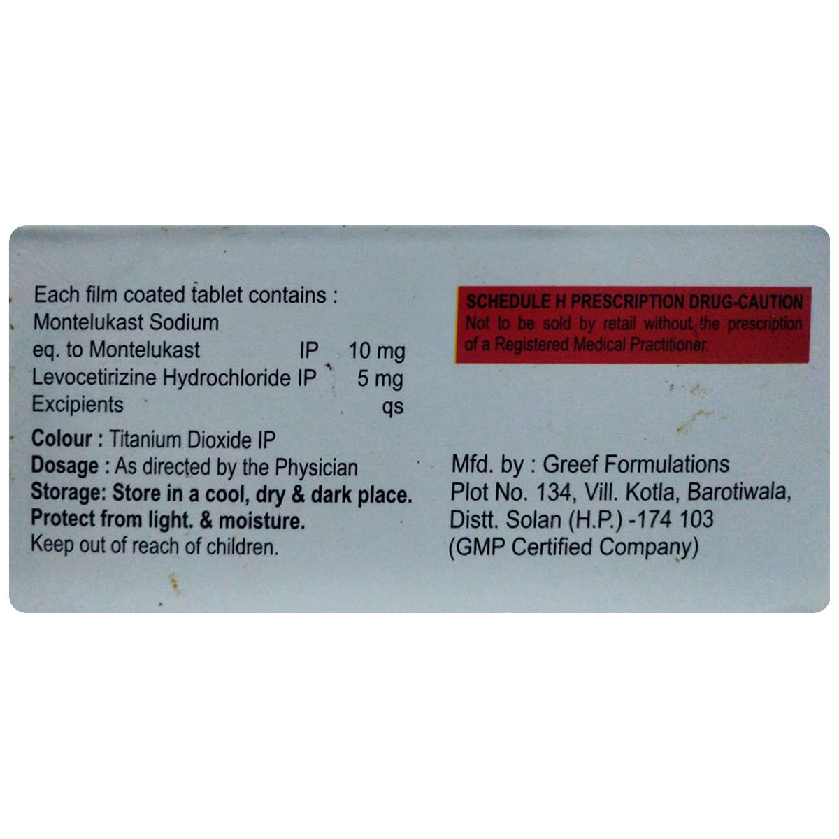 Motisil-LC Tablet 10's, Pack of 10 TABLETS Motisil-LC Tablet 10's, Pack of 10 TABLETS