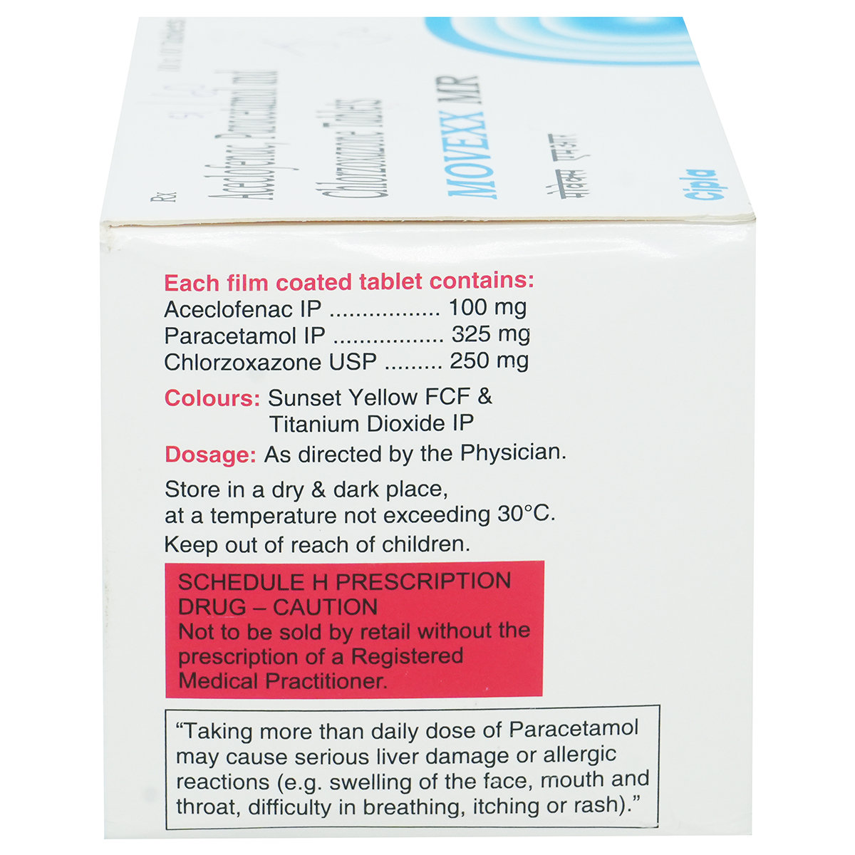 Movexx MR Tablet 10's, Pack of 10 TABLETS Movexx MR Tablet 10's, Pack of 10 TABLETS