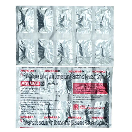 Movarab D Capsule 10's
