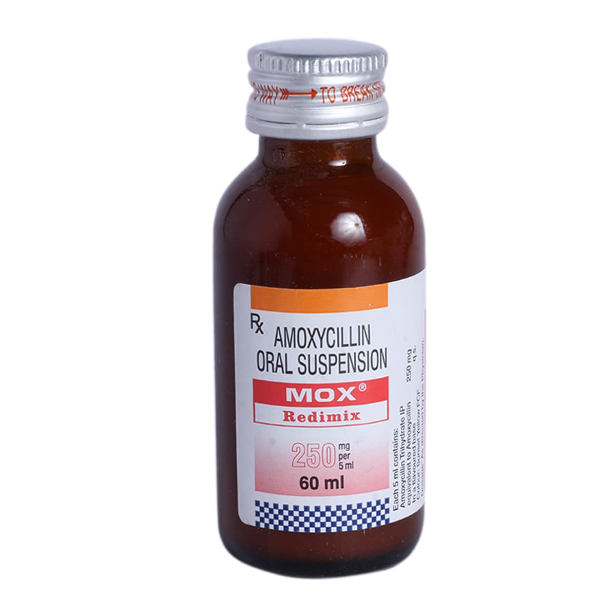 Amoxicillin 250 mg per 5ml