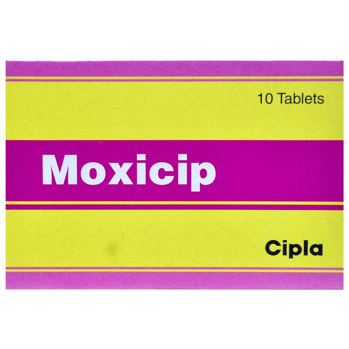 Moxicip Tablet 10's, Pack of 10 TABLETS Moxicip Tablet 10's, Pack of 10 TABLETS