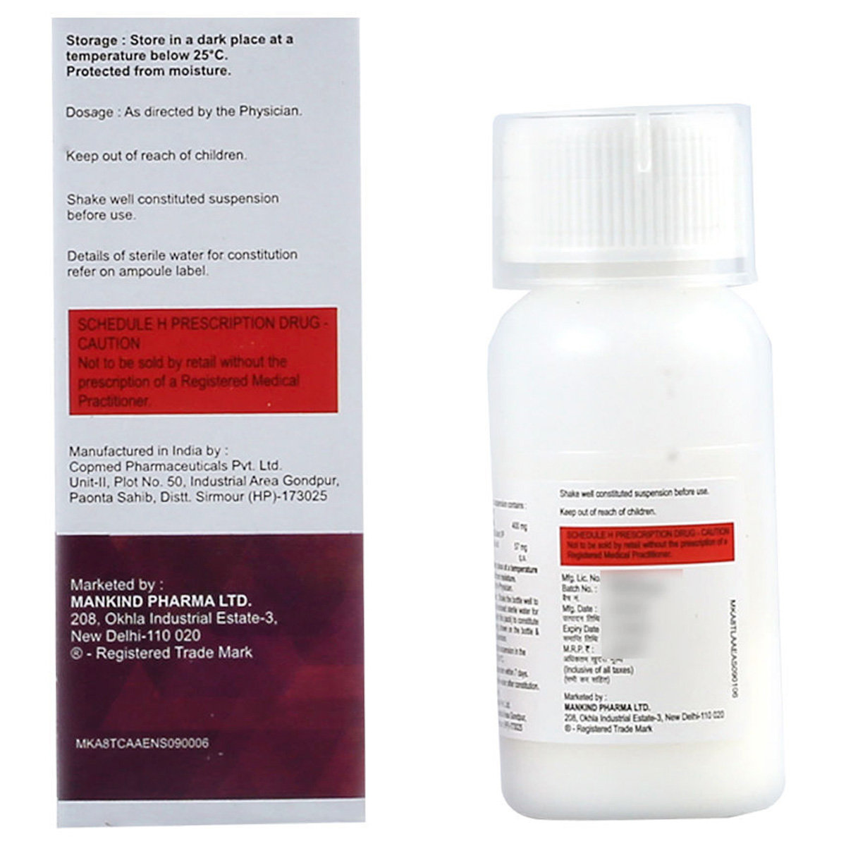 Moxikind CV Forte Dry Syrup 30 ml, Pack of 1 Syrup Moxikind CV Forte Dry Syrup 30 ml, Pack of 1 Syrup