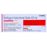 Moxiflox Tablet 5's, Pack of 5 TABLETS