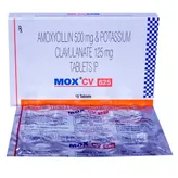Mox CV 625 Tablet 10's, Pack of 10 TABLETS
