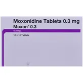 Moxon 0.3 Tablet 10's, Pack of 10 TabletS