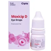 Moxicip D Eye Drops 5ml, Pack of 1 Eye Drops