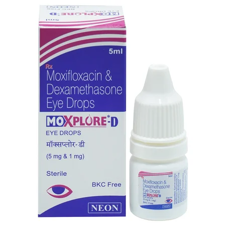 Moxplore-D Eye Drops 5 ml