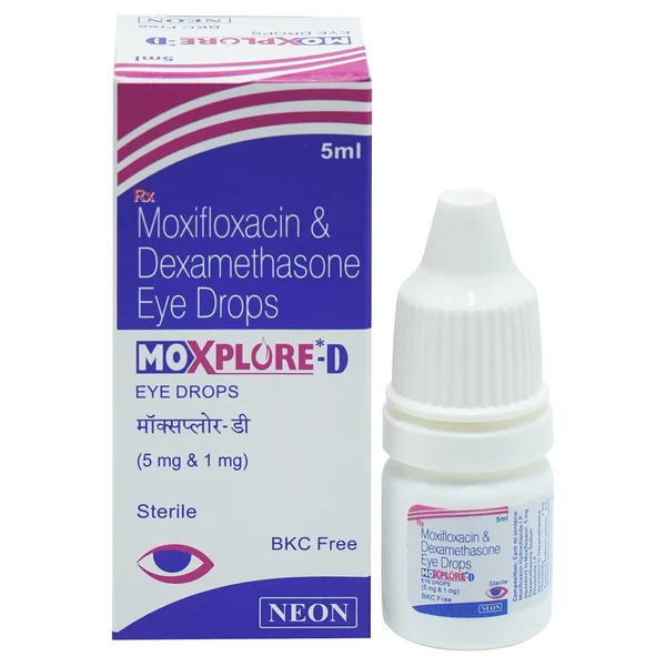 Moxplore-D Eye Drops 5 ml