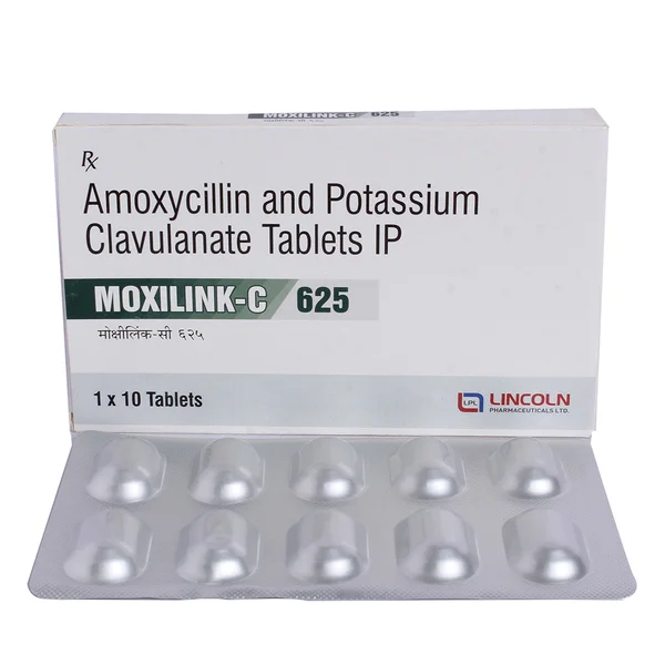 Moxilink C 625 Tablet 10's