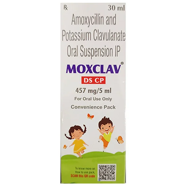 Moxclav DS CP 457 mg Oral Suspension 30 ml