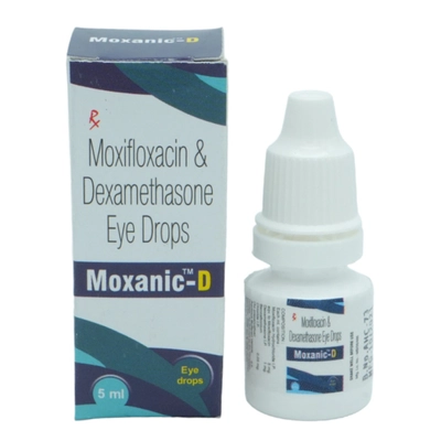 Moxanic-D Eye Drops 5 ml, Pack of 1 Eye Drops