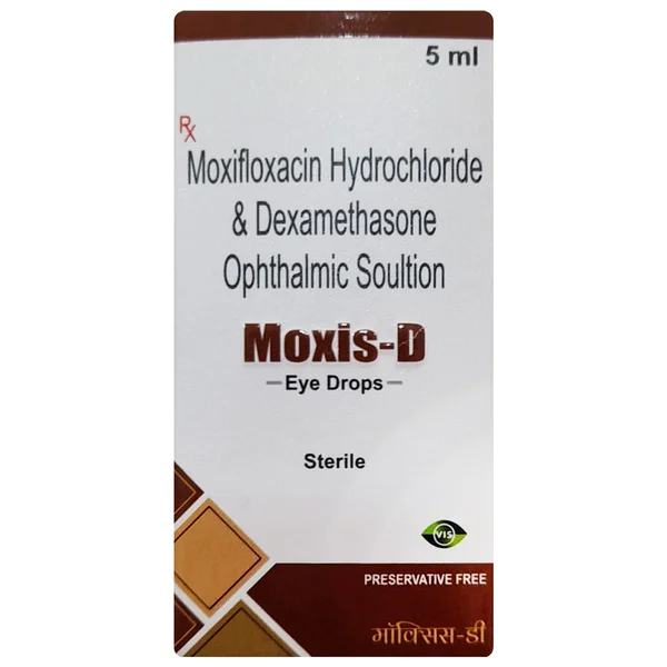 Moxis-D Eye Drops 5 ml