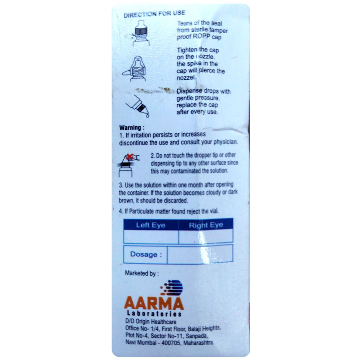 Moxarm LP Eye Drops 5 ml, Pack of 1 EYE DROP Moxarm LP Eye Drops 5 ml, Pack of 1 EYE DROP