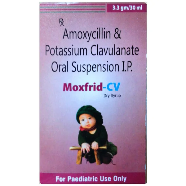 Moxfrid-CV Paediatric Dry Syrup 30 ml, Pack of 1 DRY SYRUP