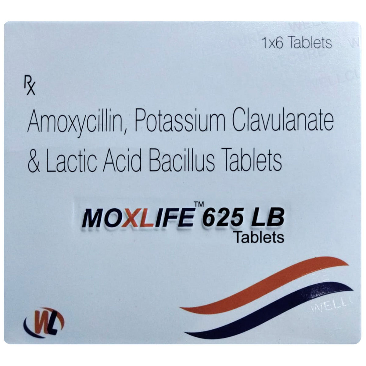 Moxlife 625 LB Tablet 6's, Pack of 6 TABLETS Moxlife 625 LB Tablet 6's, Pack of 6 TABLETS