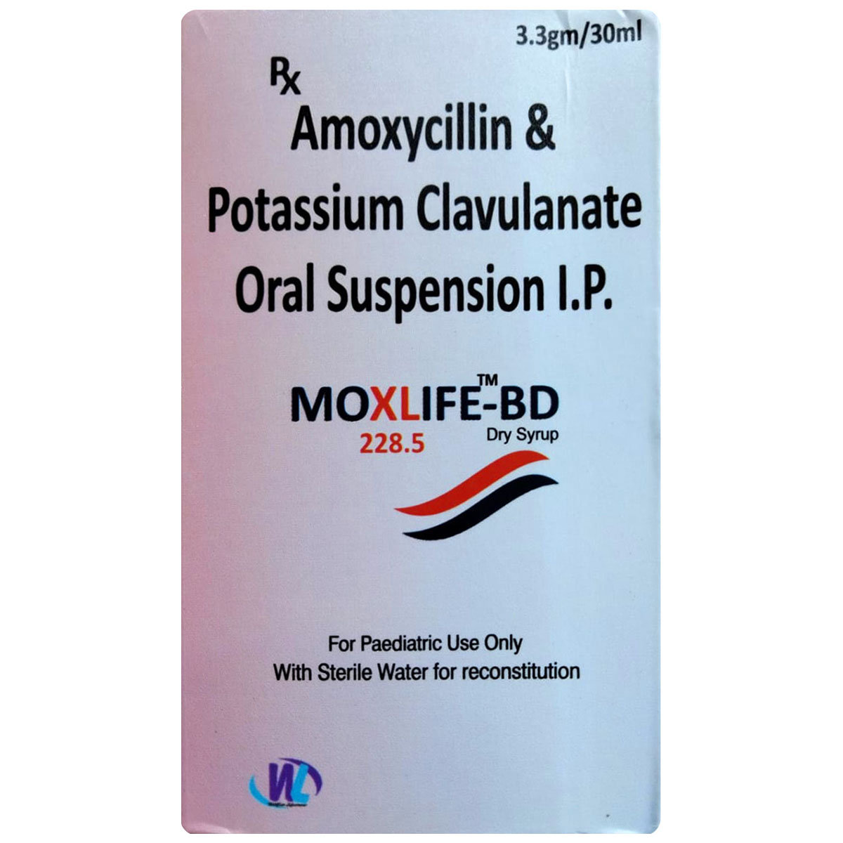 Moxlife-BD 228.5 Paediatric Dry Syrup 30 ml, Pack of 1 DRY SYRUP Moxlife-BD 228.5 Paediatric Dry Syrup 30 ml, Pack of 1 DRY SYRUP
