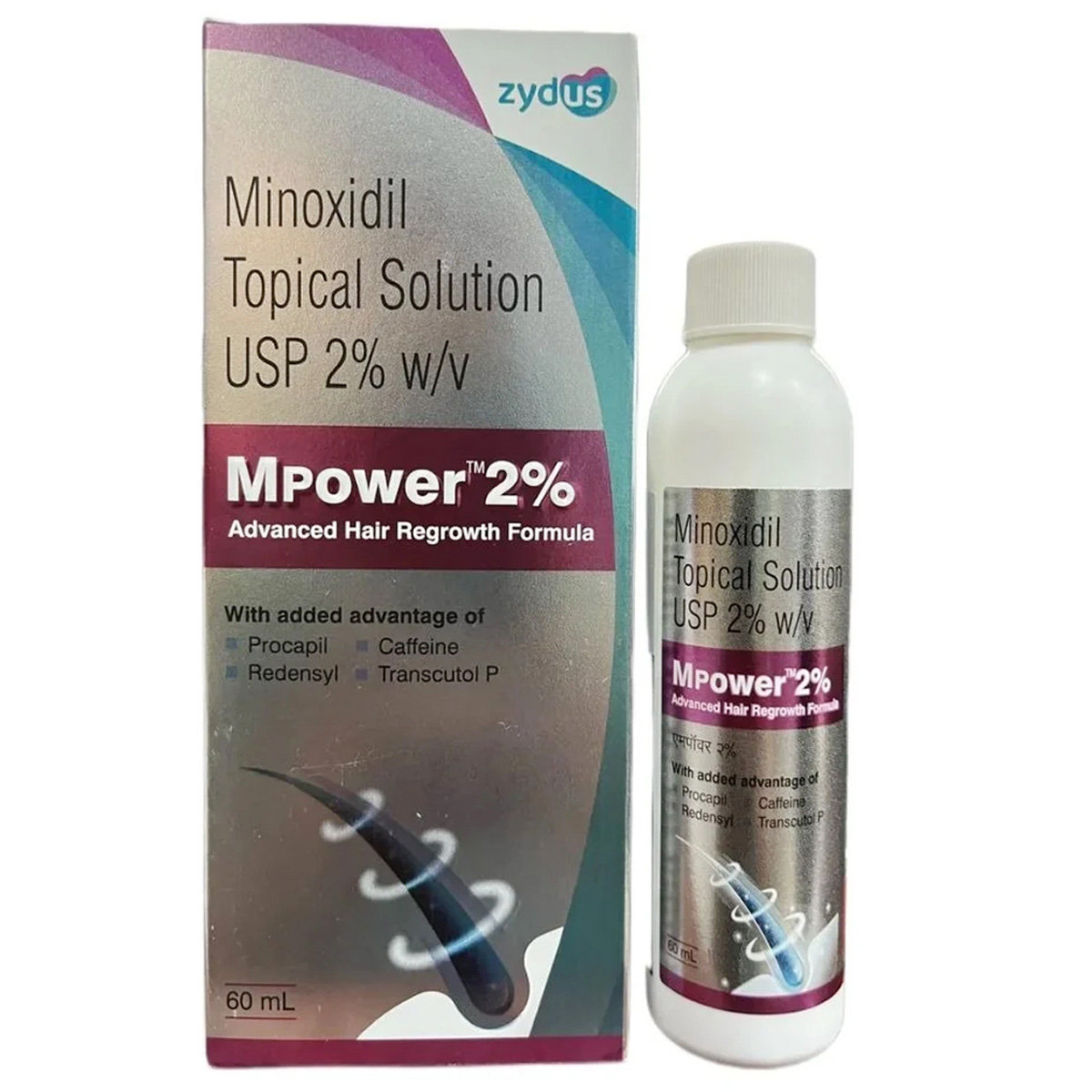 Mpower 2% Topical Solution 60 ml, Pack of 1 SOLUTION Mpower 2% Topical Solution 60 ml, Pack of 1 SOLUTION