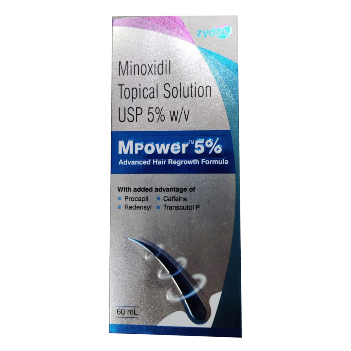 Mpower 5% Topical Solution 60 ml, Pack of 1 SOLUTION Mpower 5% Topical Solution 60 ml, Pack of 1 SOLUTION