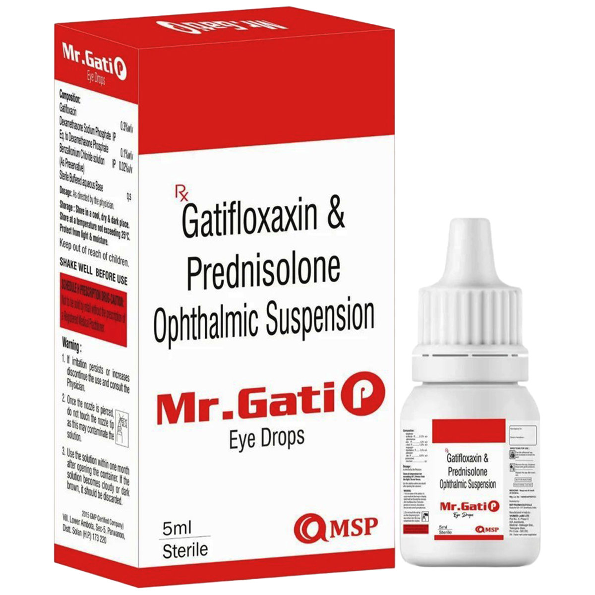 Mr.Gati P Eye Drops 5 ml Mr.Gati P Eye Drops 5 ml