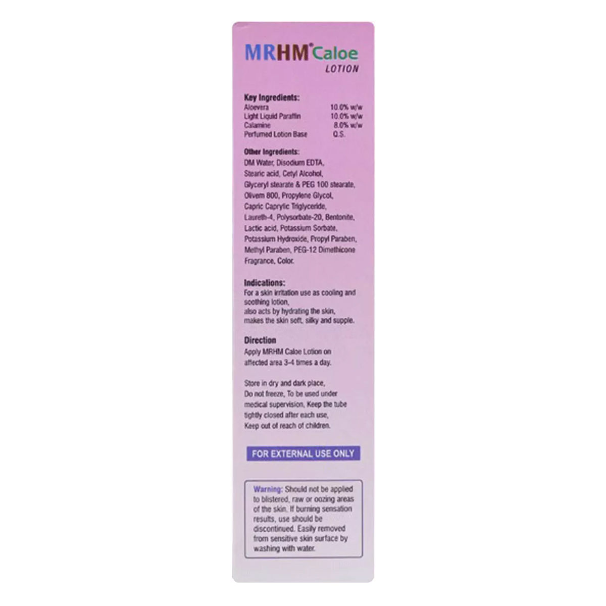 Mrhm Caloe Lotion 50 gm, Pack of 1 LOTION Mrhm Caloe Lotion 50 gm, Pack of 1 LOTION