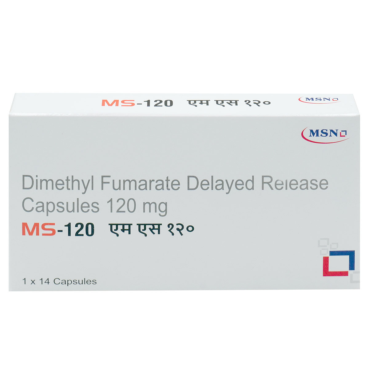 MS-120 Capsule 14's, Pack of 14 CAPSULES MS-120 Capsule 14's, Pack of 14 CAPSULES