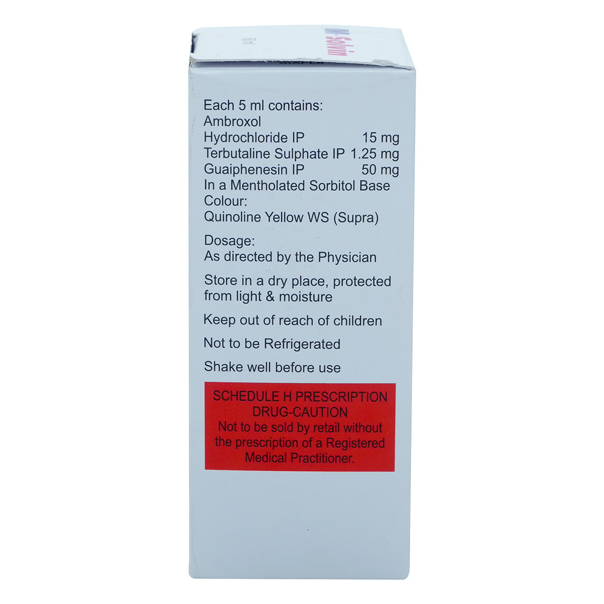 Msolvin Exepectorant Syrup 60 ml, Pack of 1 Syrup Msolvin Exepectorant Syrup 60 ml, Pack of 1 Syrup